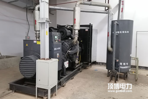 嘉和城塞納左岸三期350KW/400KW上柴柴油發電機組